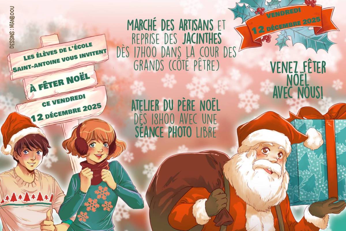 Invitation marché de Noël